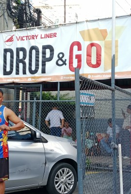 Victory Bus Terminal Drop & Go at Cubao Philippines. Cubao to Baguio Commute