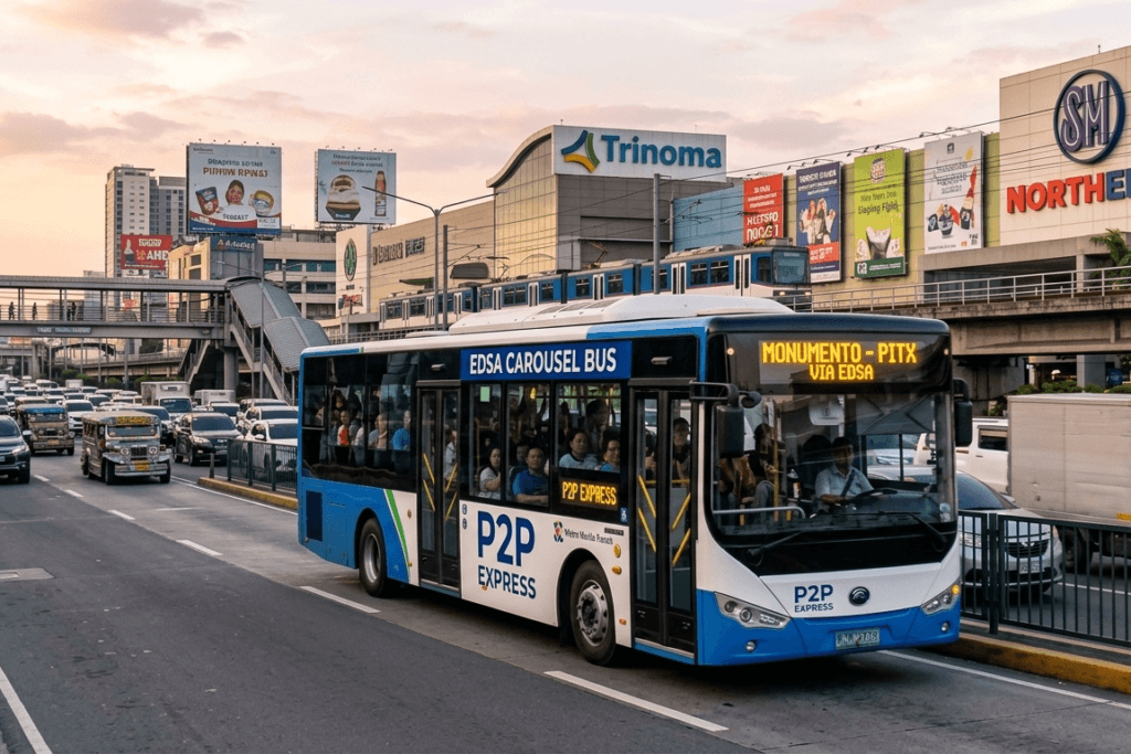 The EDSA Carousel (Route E) is the backbone of Metro Manila’s road transport