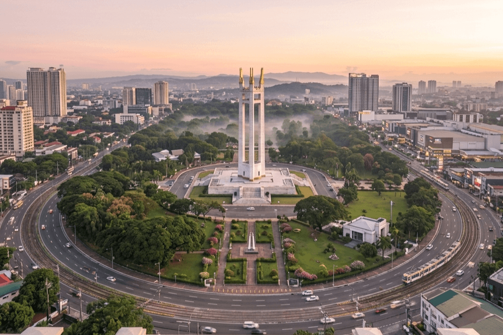 A picture of Quezon City Memorial circle. Quezon City guide